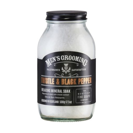 Thistle & black pepper muscle soak 500 gr-Ingrijirea pielii-Produse de baie > Produse pentru dus si exfoliere