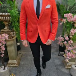 Tinuta 4 piese Sacou Pantalon Camasa Cravata TN048 6