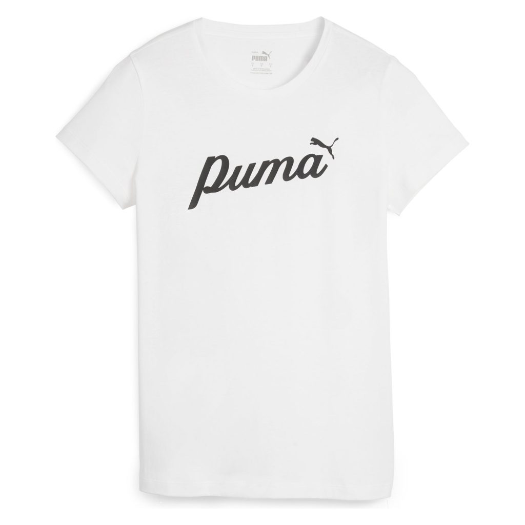 Tricou PUMA pentru femei ESS+ SCRIPT TEE - 67931502-Imbracaminte-Tricouri