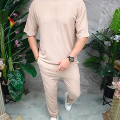 Compleu de vara pentru barbati Crem CMP138 2