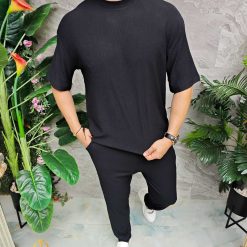 Compleu de vara pentru barbati Negru CMP136 2