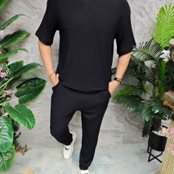 Compleu de vara pentru barbati Negru CMP136 3