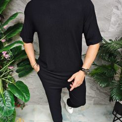 Compleu de vara pentru barbati Negru CMP136 4