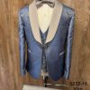 Costum bleu ceremonie copii set 4 piese - K5272-16-Costume Copii
