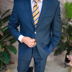 Costum de barbati verde englezesc Regular Fit Sacou si Pantalon C4846 2