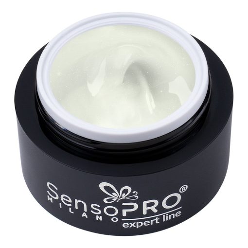 Gel Constructie Unghii Expert Line SensoPRO Milano - Shimmer Milky 30ml-Geluri UV > Geluri UV Constructie