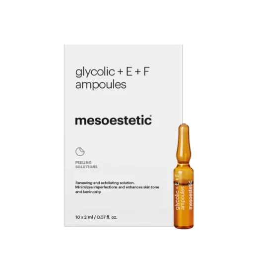 Mesoestetic Fiole cu Acid Glicolic 10% si Vitamina E+F Efect Exfoliant cutie 10 fiole-Branduri-MESOESTETIC