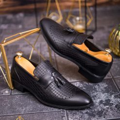 Mocasini barbatesti piele din piele naturala P1829 5