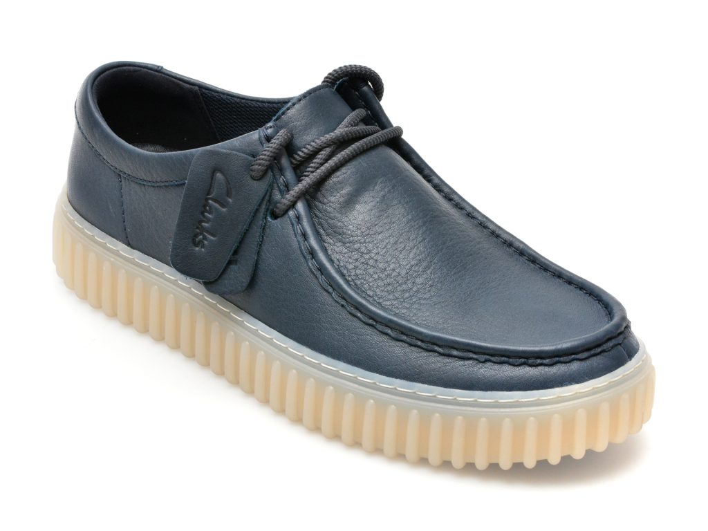 Mocasini casual CLARKS bleumarin