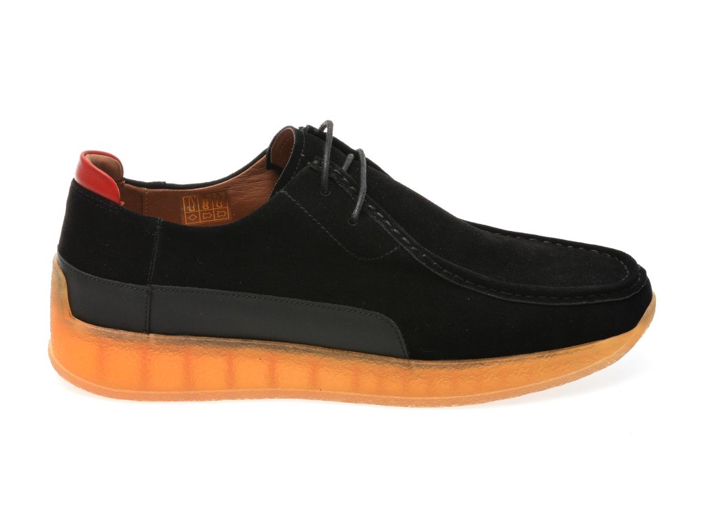 Mocasini casual OTTER negri