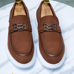 Mocasini de barbati casual maro talpa inalta ultra usoara – AD607 10