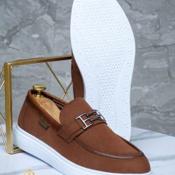 Mocasini de barbati casual maro talpa inalta ultra usoara – AD607 5