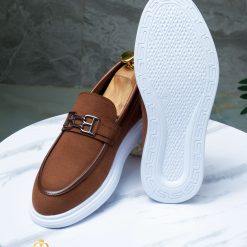 Mocasini de barbati casual maro talpa inalta ultra usoara – AD607 9