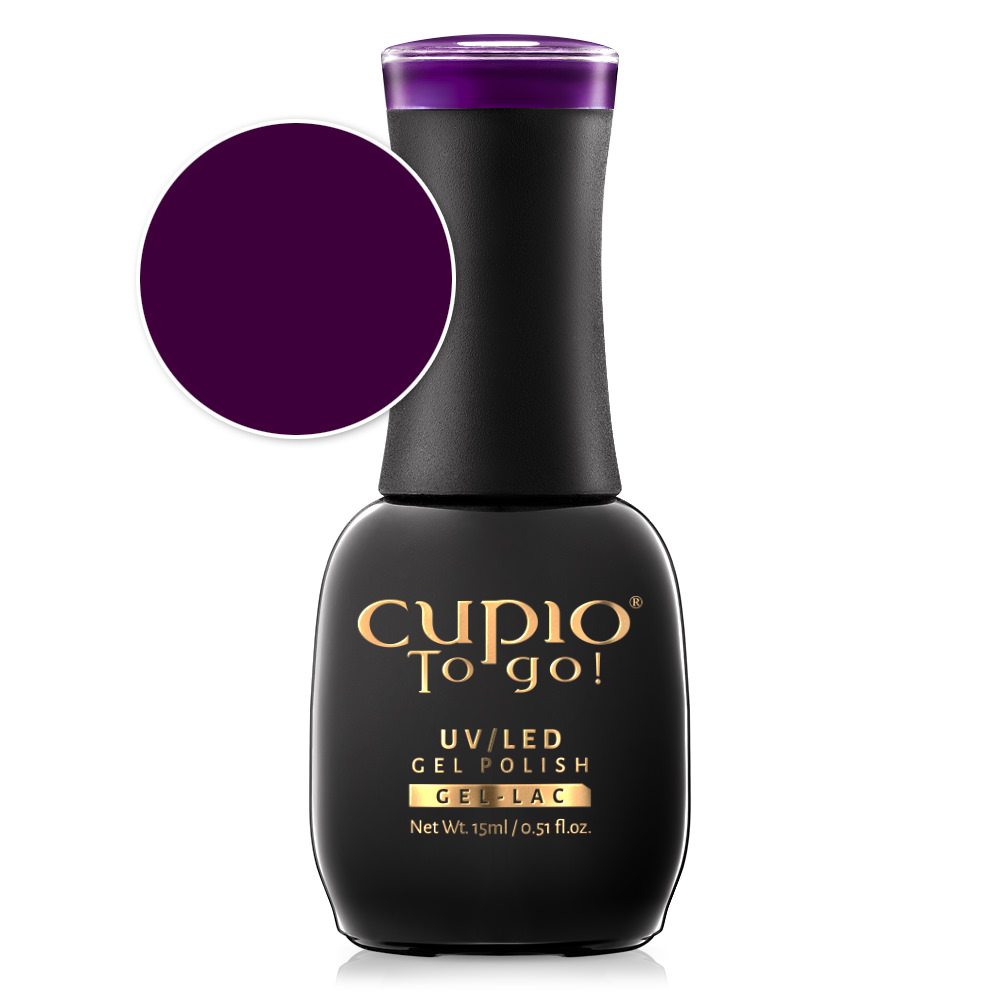 Oja semipermanenta Cupio To Go! Russian Violet 15ml-Oje Semipermanente-Culori fara sclipici