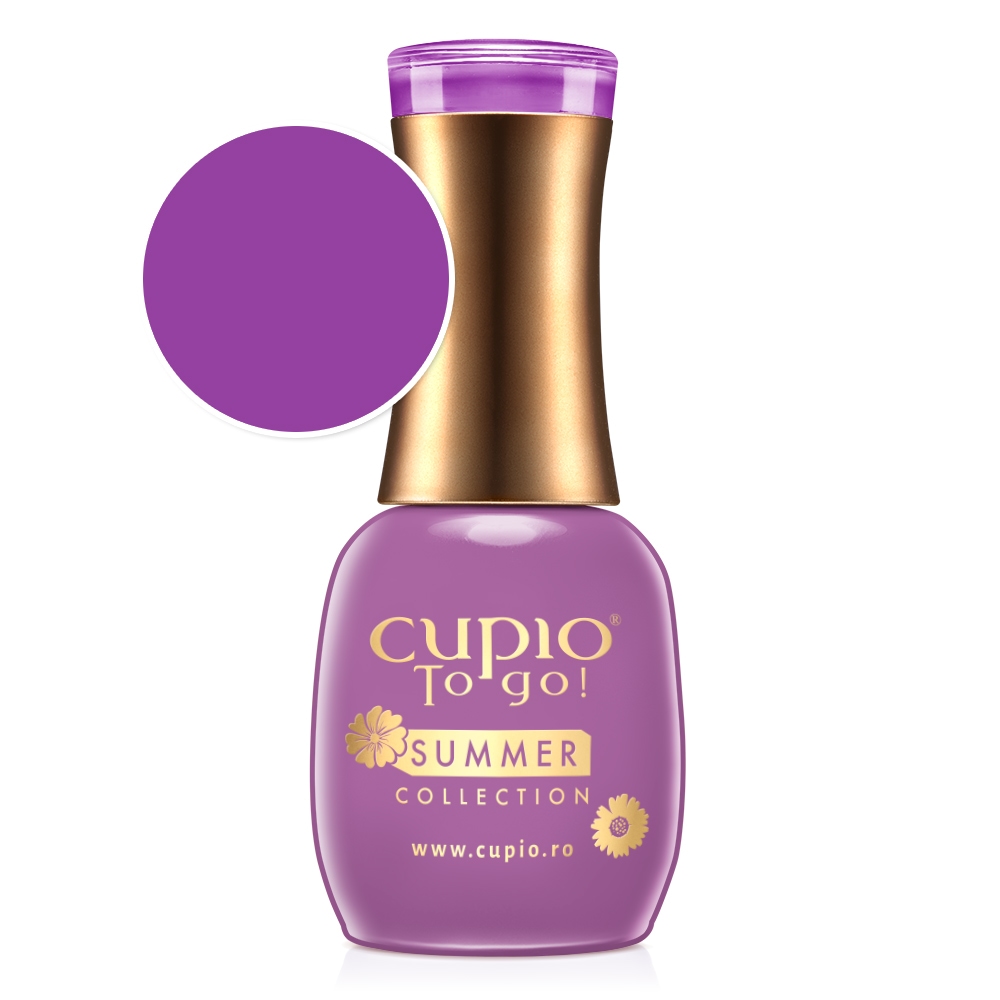 Oja semipermanenta Cupio To Go! Summer Collection - Paradise Found 15ml-sunkissed.-Manichiura