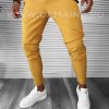 Pantaloni barbati casual regular fit mustar B5934 66-3 E~-Pantaloni > Pantaloni casual