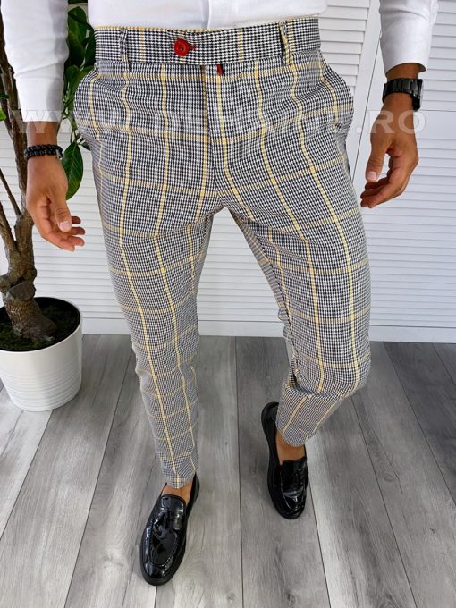 Pantaloni barbati eleganti 2019 B5-5 E 15-3 ~-Pantaloni > Pantaloni eleganti