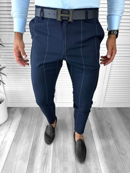 Pantaloni barbati eleganti B5761 F8-5.3 / 13-4 E~-Pantaloni > Pantaloni eleganti