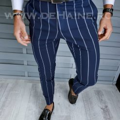Pantaloni barbati eleganti in dungi B1901 60-1 E~-Pantaloni > Pantaloni eleganti