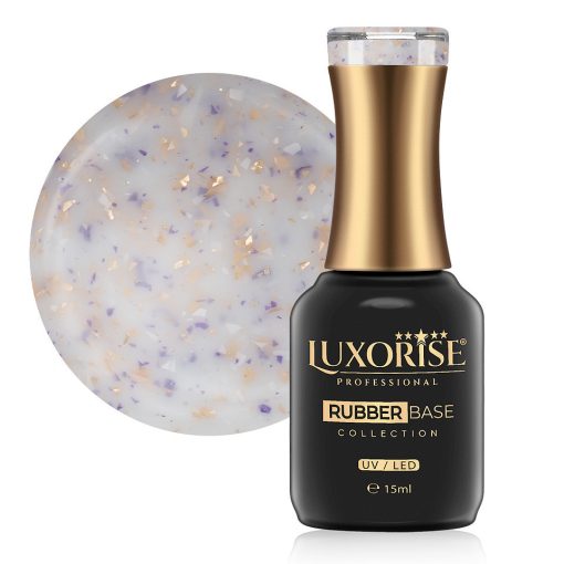 Rubber Base LUXORISE Sparkling Collection - Summer Fantasy 15ml-Rubber Base > Rubber Base LUXORISE 15ml