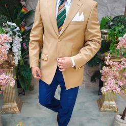 Sacou de barbati Regular Fit Crem SC900 3