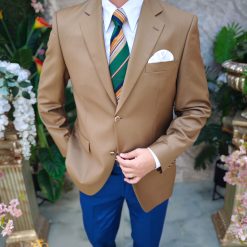 Sacou de barbati Regular Fit Maro SC901 5