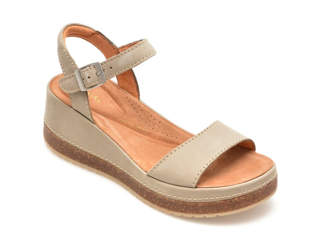 Sandale casual CLARKS gri