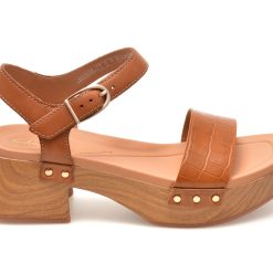 Sandale casual CLARKS maro
