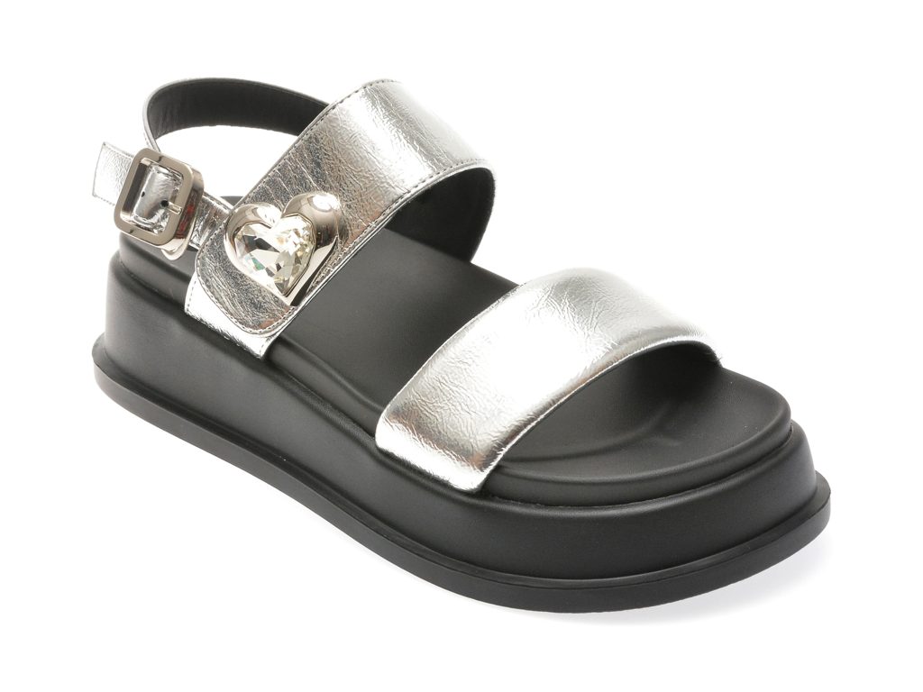 Sandale casual GRYXX argintii