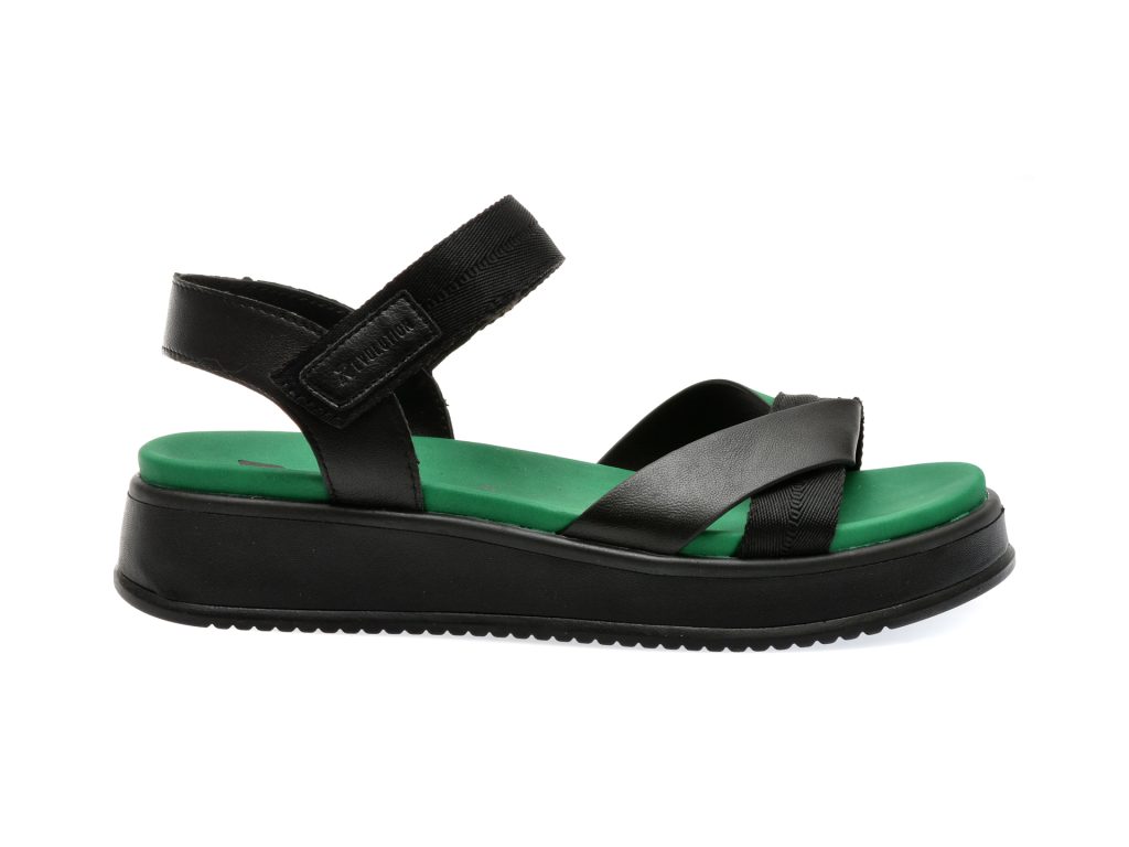 Sandale casual RIEKER negre