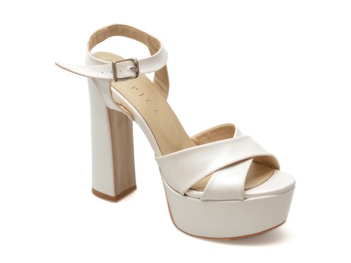 Sandale elegante EPICA albe