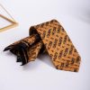 Set Cravata si batista maro cu model - CV1001-Accesorii