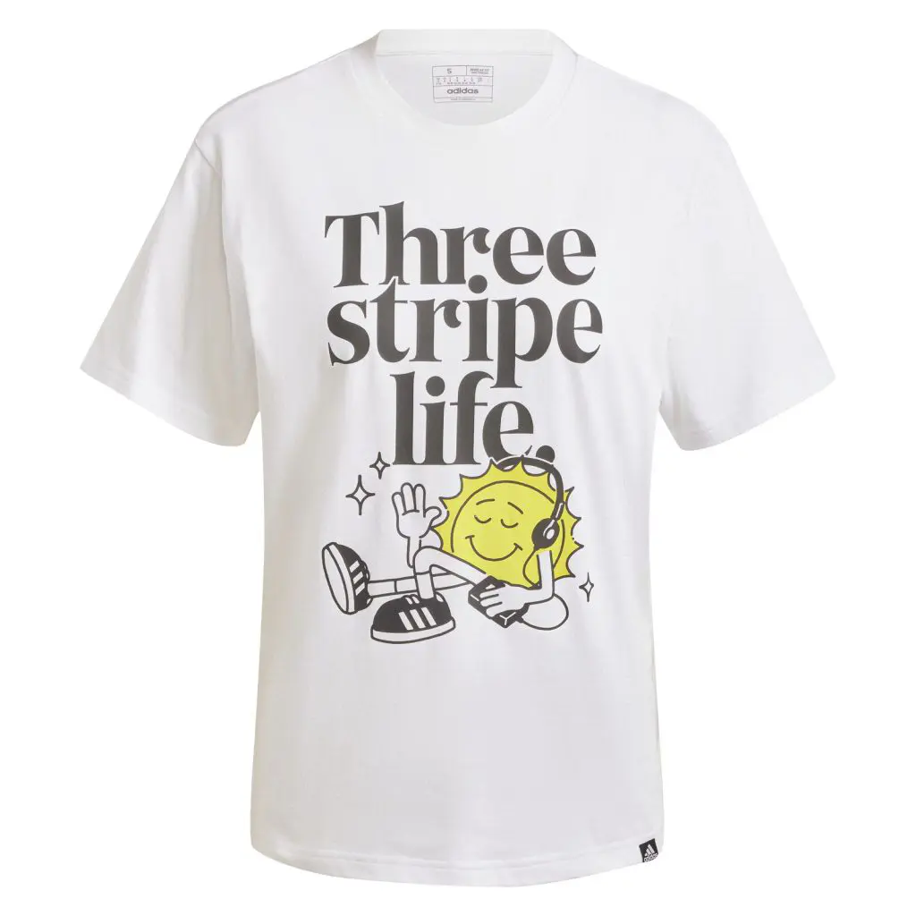 Tricou ADIDAS pentru femei W POSITIVE T - IX6455-Imbracaminte-Tricouri