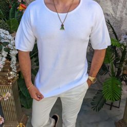 Alb- TR1053-Tricouri