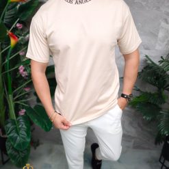 Crem cu guler rotund- TR1062-Tricouri