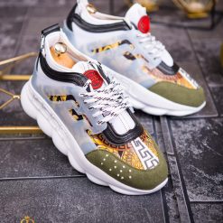 Adidasi Sport Unisex Talpa inalta cu siret multicolor– AD644 5