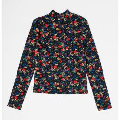 Bluza de bumbac cu imprimeu floral-FETE-IMBRACAMINTE/Bluze