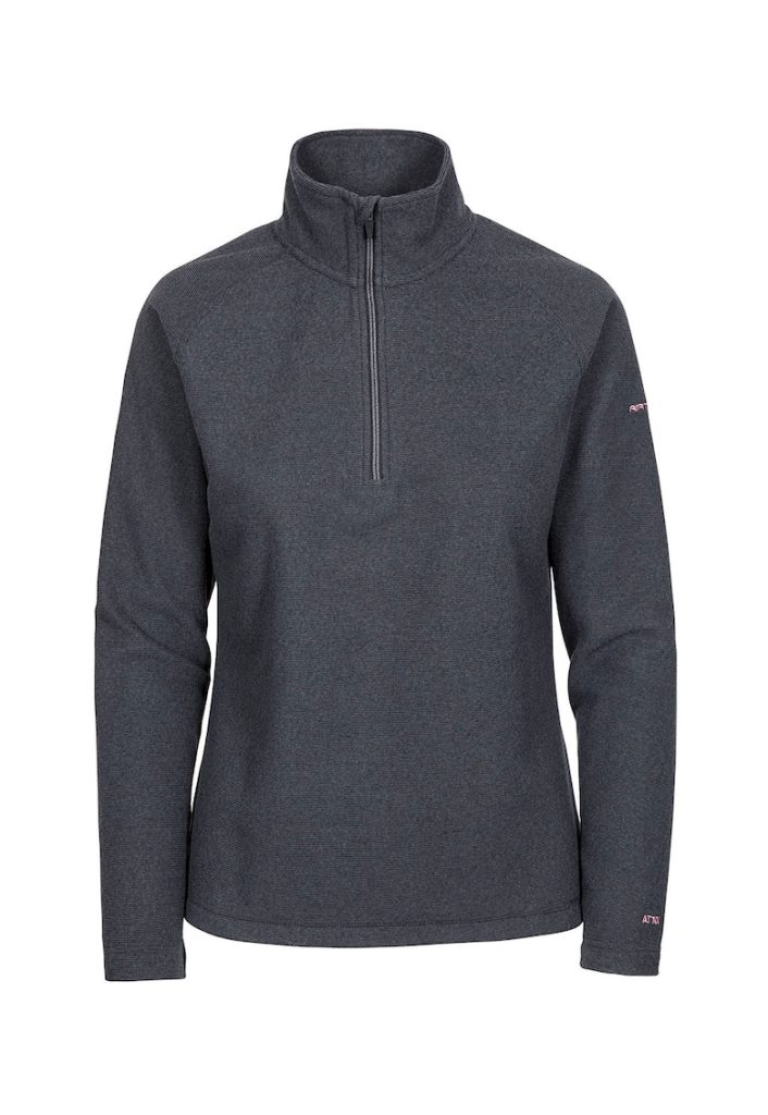 Bluza sport din fleece cu fenta cu fermoar Meadows-FEMEI-IMBRACAMINTE/Hanorace