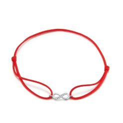 Bratara din snur Red Rope Infinite Gift-Bratari