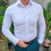Cămașă alba de bărbați
