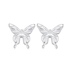 Cercei din argint Lovely Butterfly-Cercei >> Cercei din argint