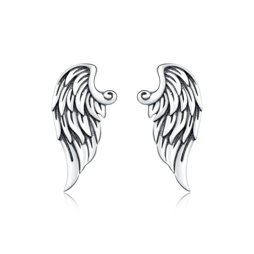 Cercei din argint Retro Wings-Cercei