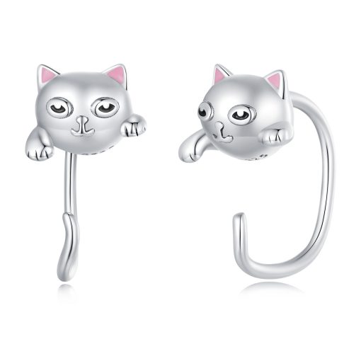 Cercei din argint Silver Kitties-Cercei >> Cercei din argint