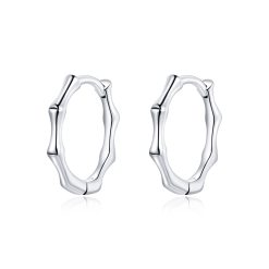 Cercei din argint Small Round Hoops-Cercei