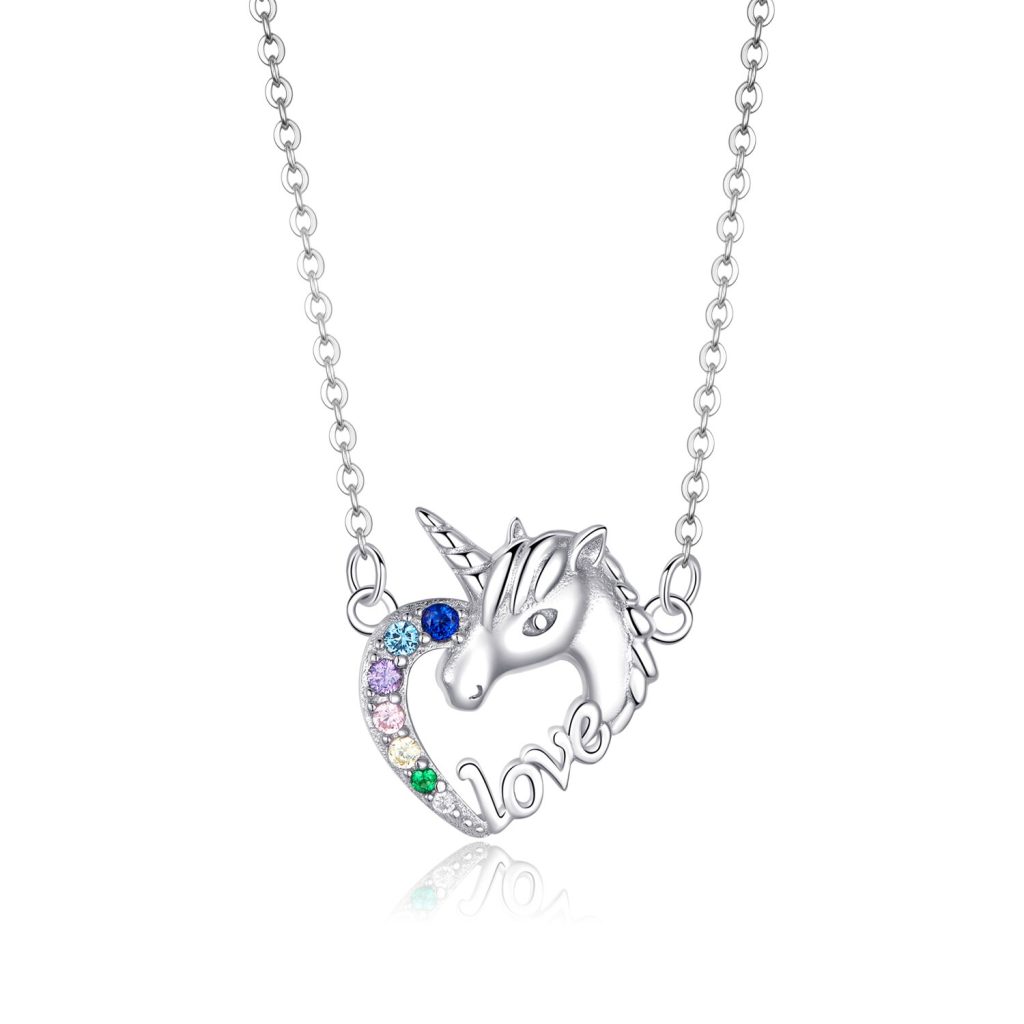 Colier din argint In love with Unicorns-Coliere >> Coliere din argint