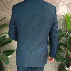 Costum de barbati verde Regular Fit Sacou si Pantalon C4993 2