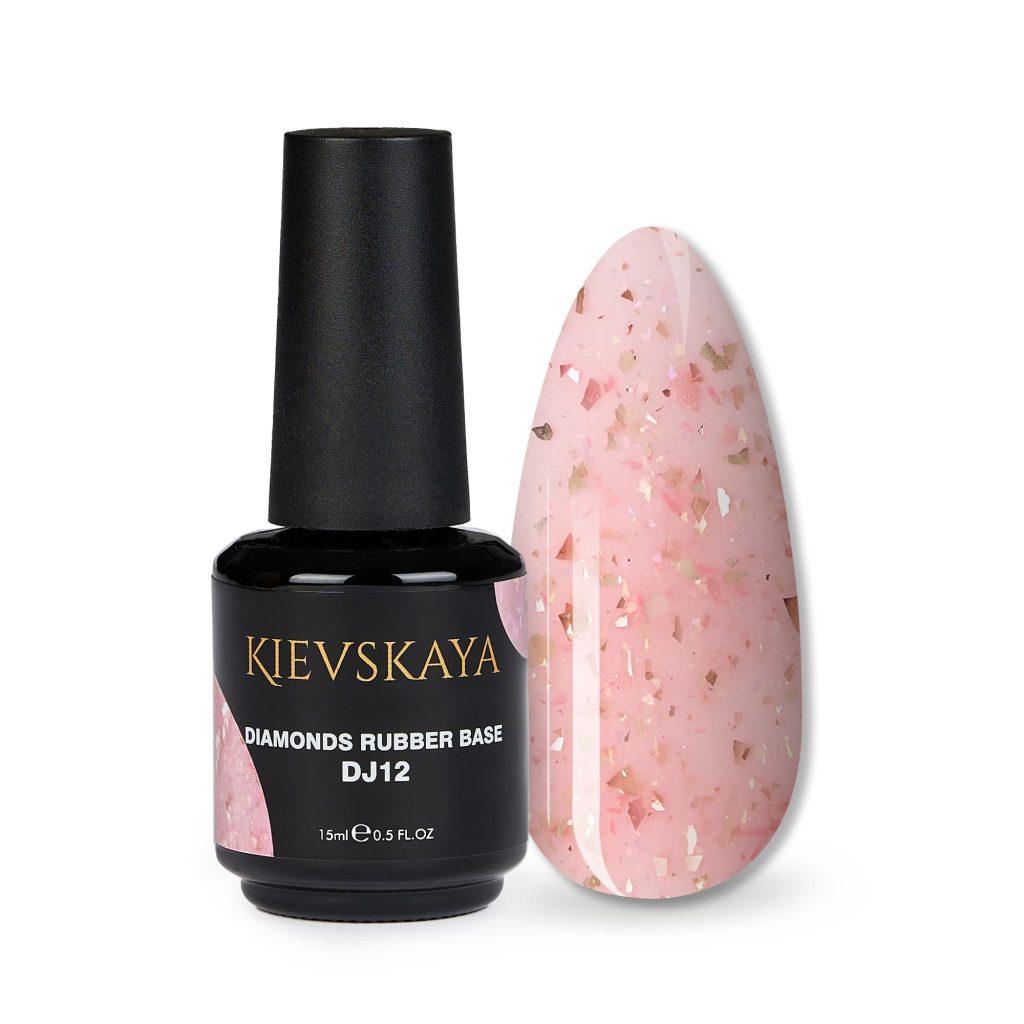 Diamonds Rubber Base Kievskaya 15ml- Nr. 12 - DRBK-01 - Everin-EVERIN > RUBBER BASE / BAZA RUBBER ❤️ > Baza rubber color Kievskaya