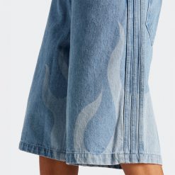 Flames Denim Short 3