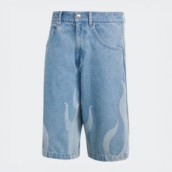 Flames Denim Short 4