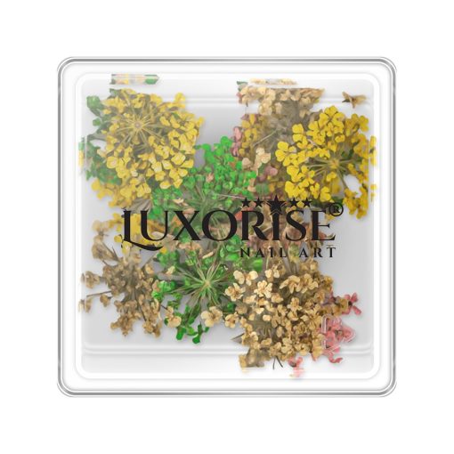Flori Uscate Unghii LUXORISE - Mirage Meadow-Nail Art > Flori Naturale Uscate